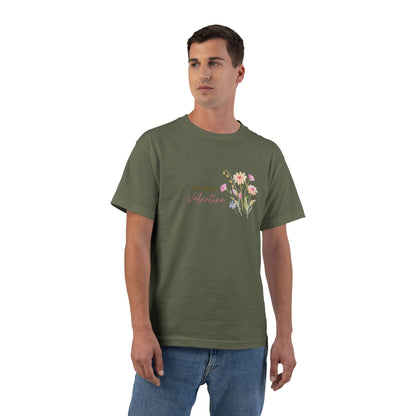 You Are My Valentine Short-Sleeve T-Shirt — Classic Plain Crewneck Tee