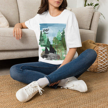 Dad Time T‑Shirt — Outdoorsy Camping Forest Tee