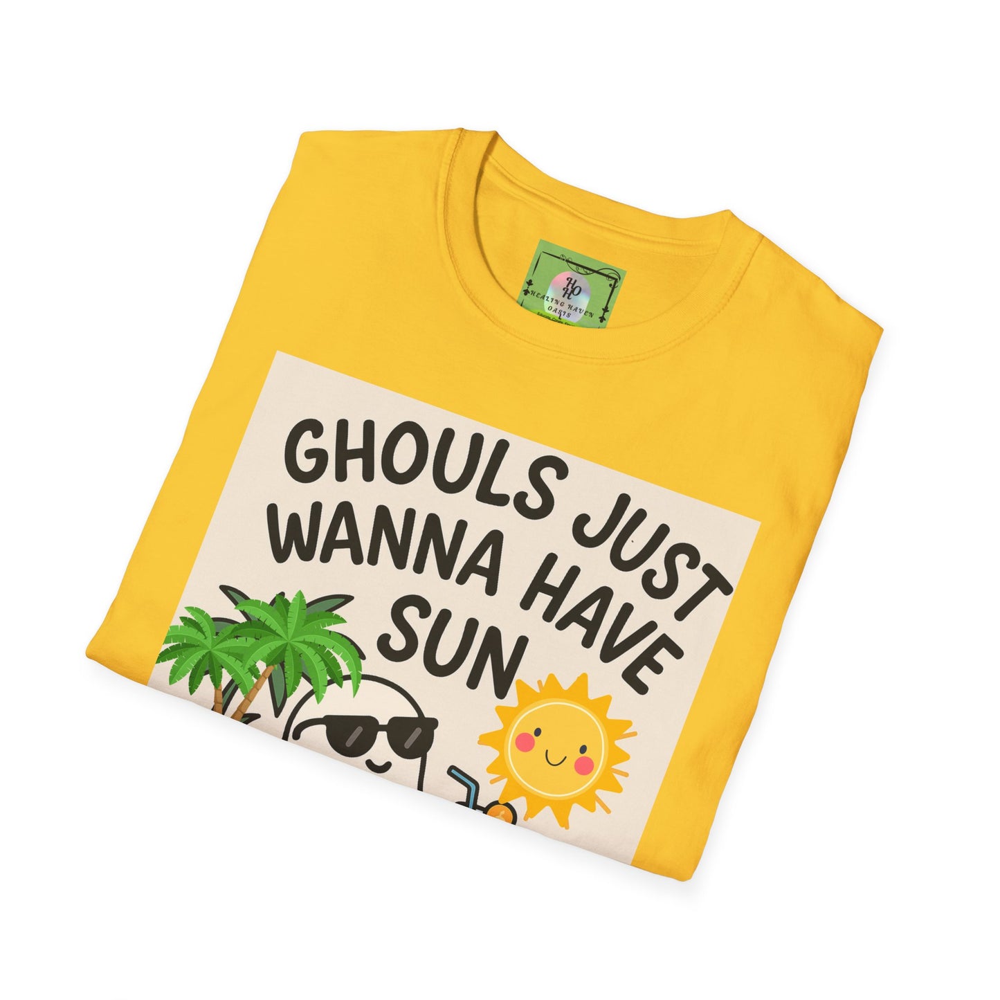 Ghouls Having Fun T-Shirt — Summer Meets Halloween Funny Tee