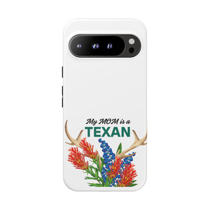 Texas MOM Phone Case - Tough & Stylish Floral Design
