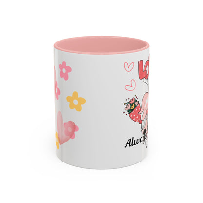 Love Always Accent Coffee Mug (11, 15oz)