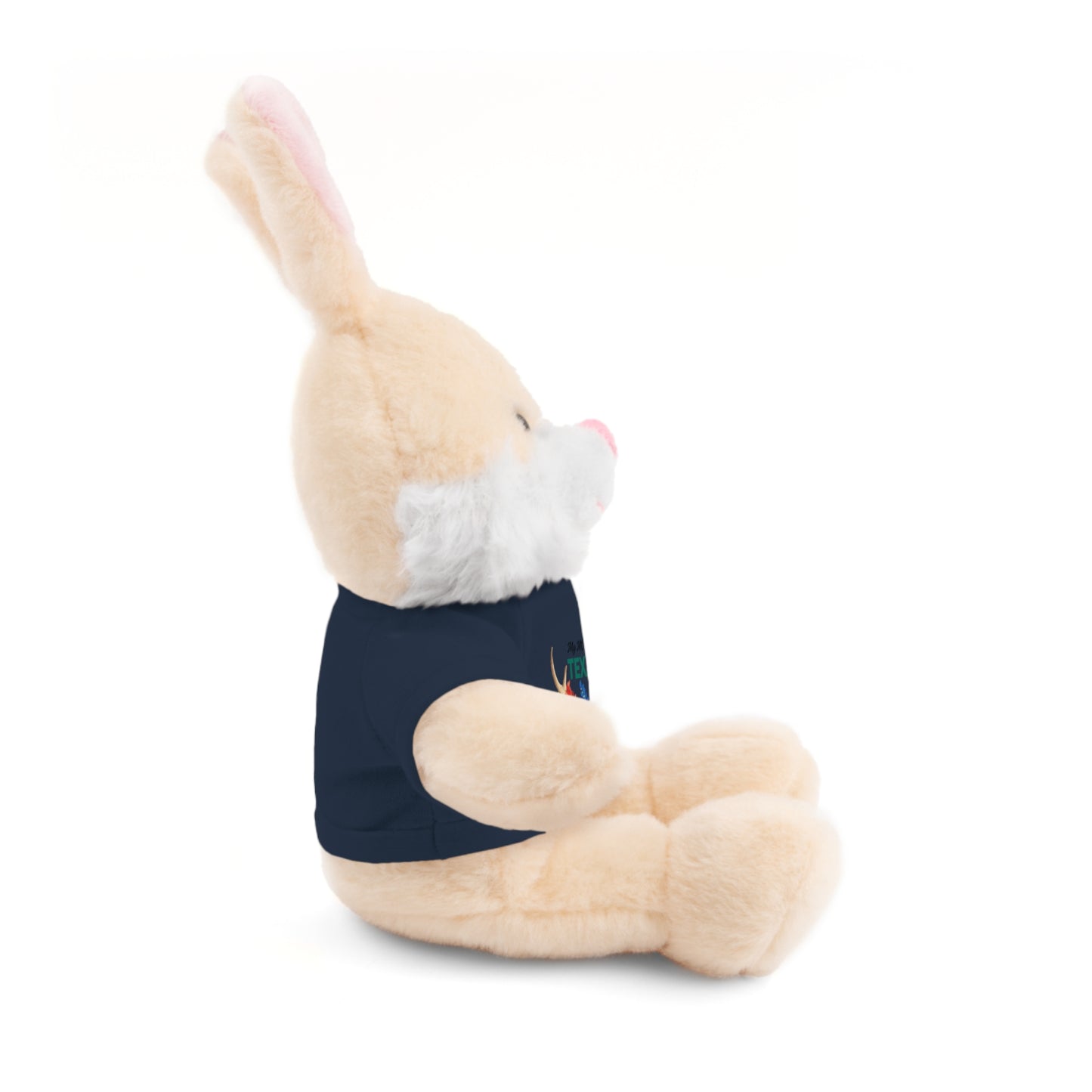 Texas MOM-Themed Stuffed Animal with Tee - Perfect Gift for Kids and Collectors