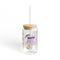 Happy Easter Floral Sipper Glass - 16oz Reusable Drinkware