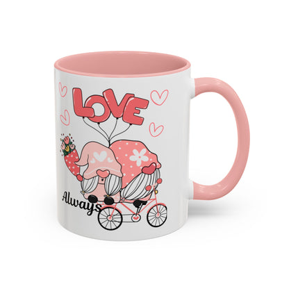 Love Always Accent Coffee Mug (11, 15oz)
