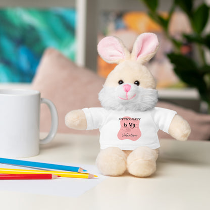 Any Furr-Baby Is My Valentine plush animall