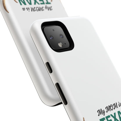 Texas MOM Phone Case - Tough & Stylish Floral Design