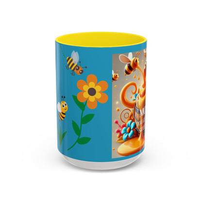 Sweetest Mom Coffee Mug - Bee & Honey Design - Perfect Gift for Mother's Day