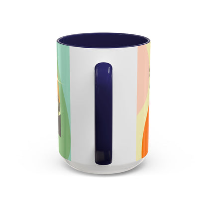 Vintage Off-Road Truck Coffee Mug — Desert Sunset Accent