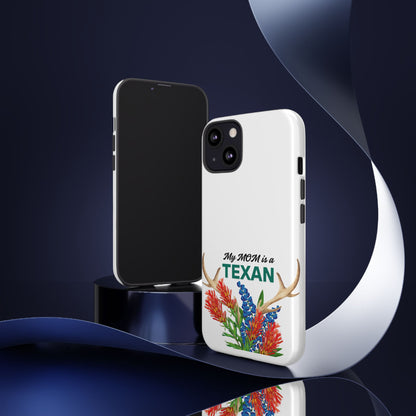 Texas MOM Phone Case - Tough & Stylish Floral Design