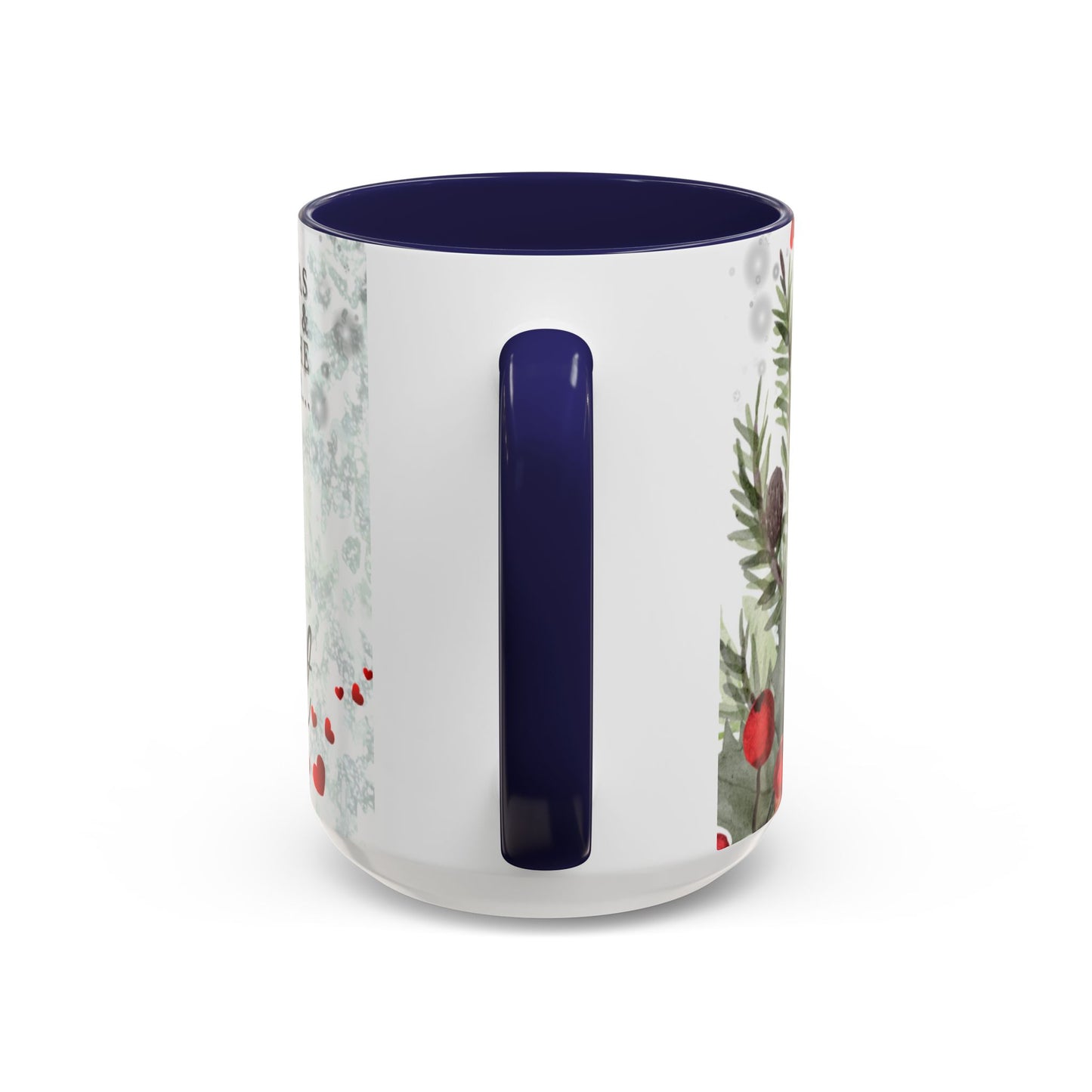 Mug — 'Her Heart' Inspirational Winter Coffee Mug (Accent, 11/15oz)