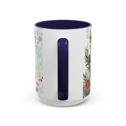 Mug — 'Her Heart' Inspirational Winter Coffee Mug (Accent, 11/15oz)