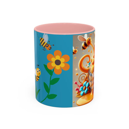 Sweetest Mom Coffee Mug - Bee & Honey Design - Perfect Gift for Mother's Day