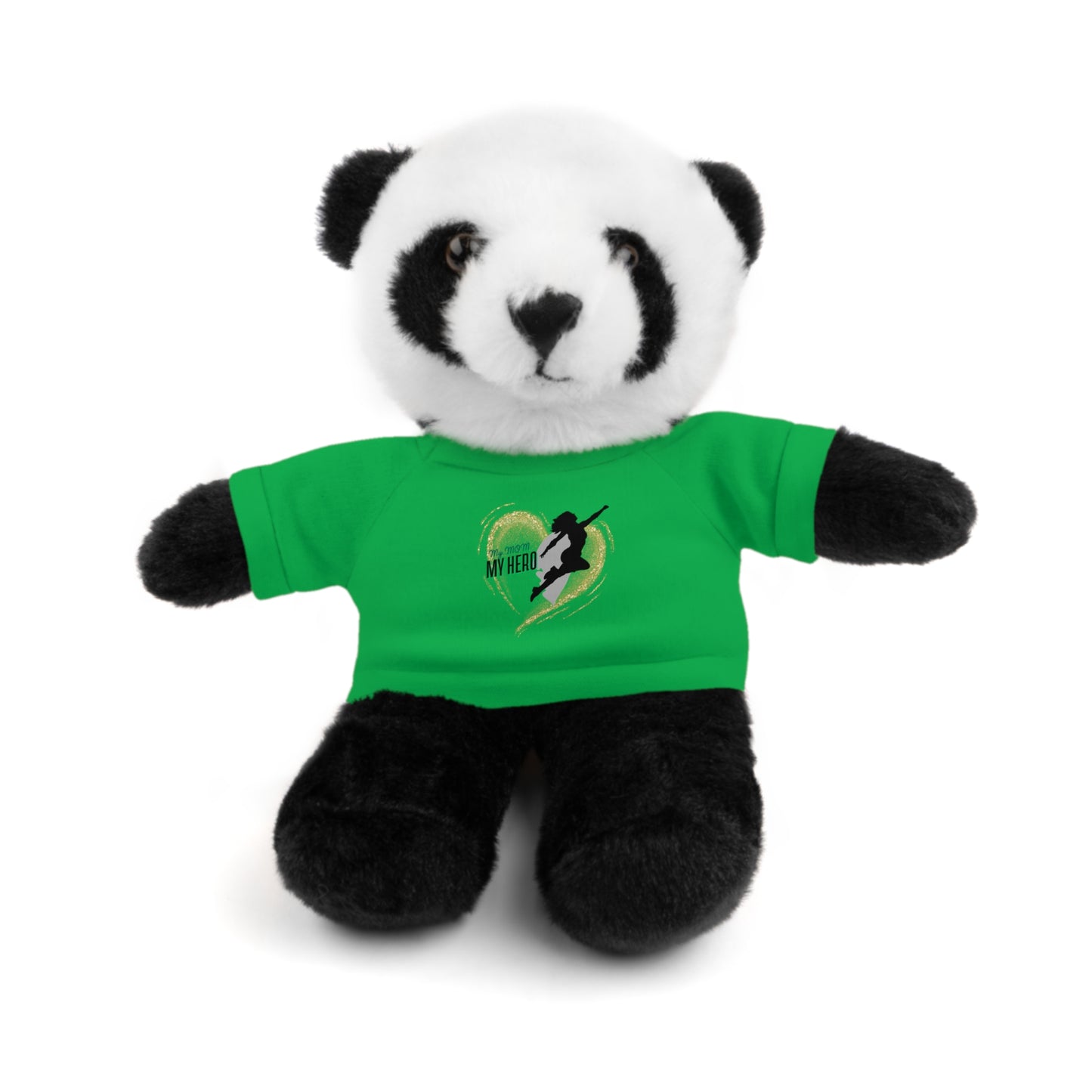 Hero MOM Stuffed Animal with T-Shirt – Customizable Gift for Kids & Collectors
