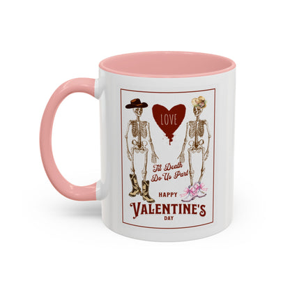 Til Death Do We Part Accent Coffee Mug (11, 15oz)