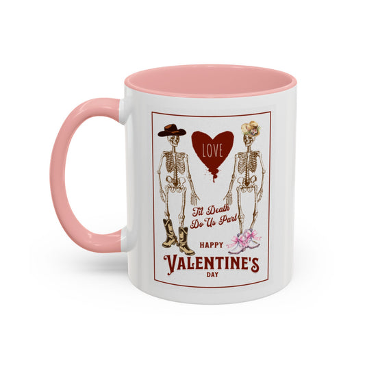 Til Death Do We Part Accent Coffee Mug (11, 15oz)