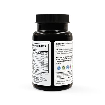 Mega Magnesium Zinc Supplement (90 Capsules)
