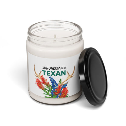 Texas MOM Scented Soy Candle - Perfect Gift for Mother's Day or Texas Lovers
