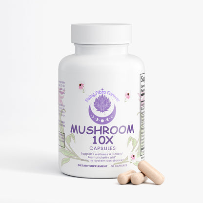 Mushroom Complex 10 X for Health and Immunity