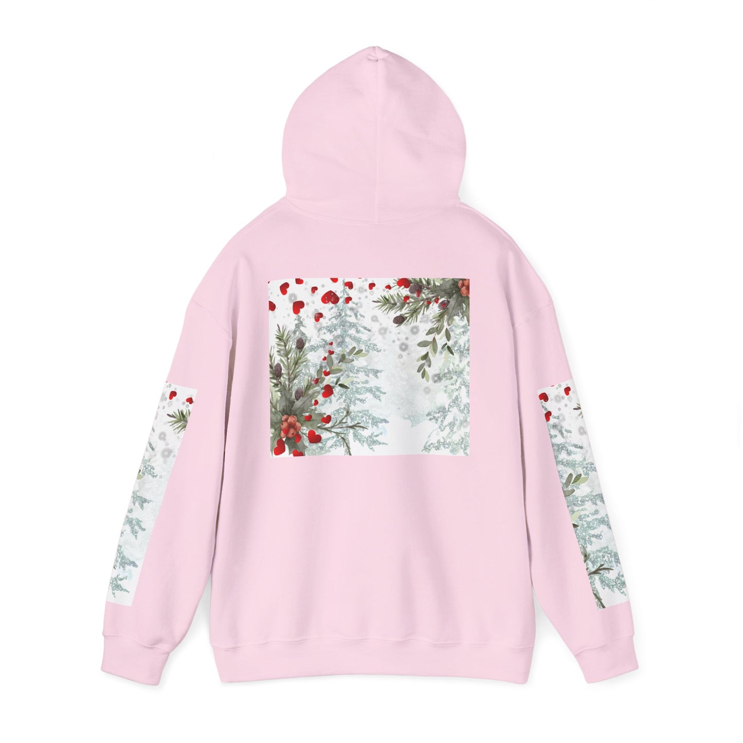 'Her Heart' Floral Winter Holiday Pullover