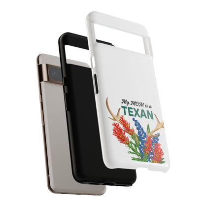 Texas MOM Phone Case - Tough & Stylish Floral Design