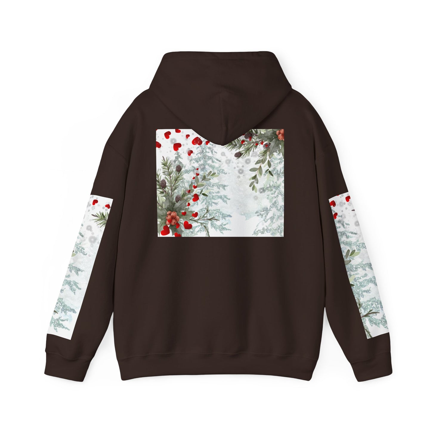 'Her Heart' Floral Winter Holiday Pullover
