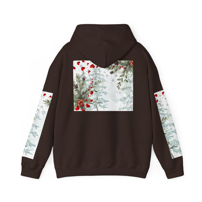 'Her Heart' Floral Winter Holiday Pullover
