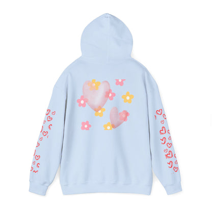 Love Always Cuddly Unisex Heavy Blend™ Hooded Sweatshirt