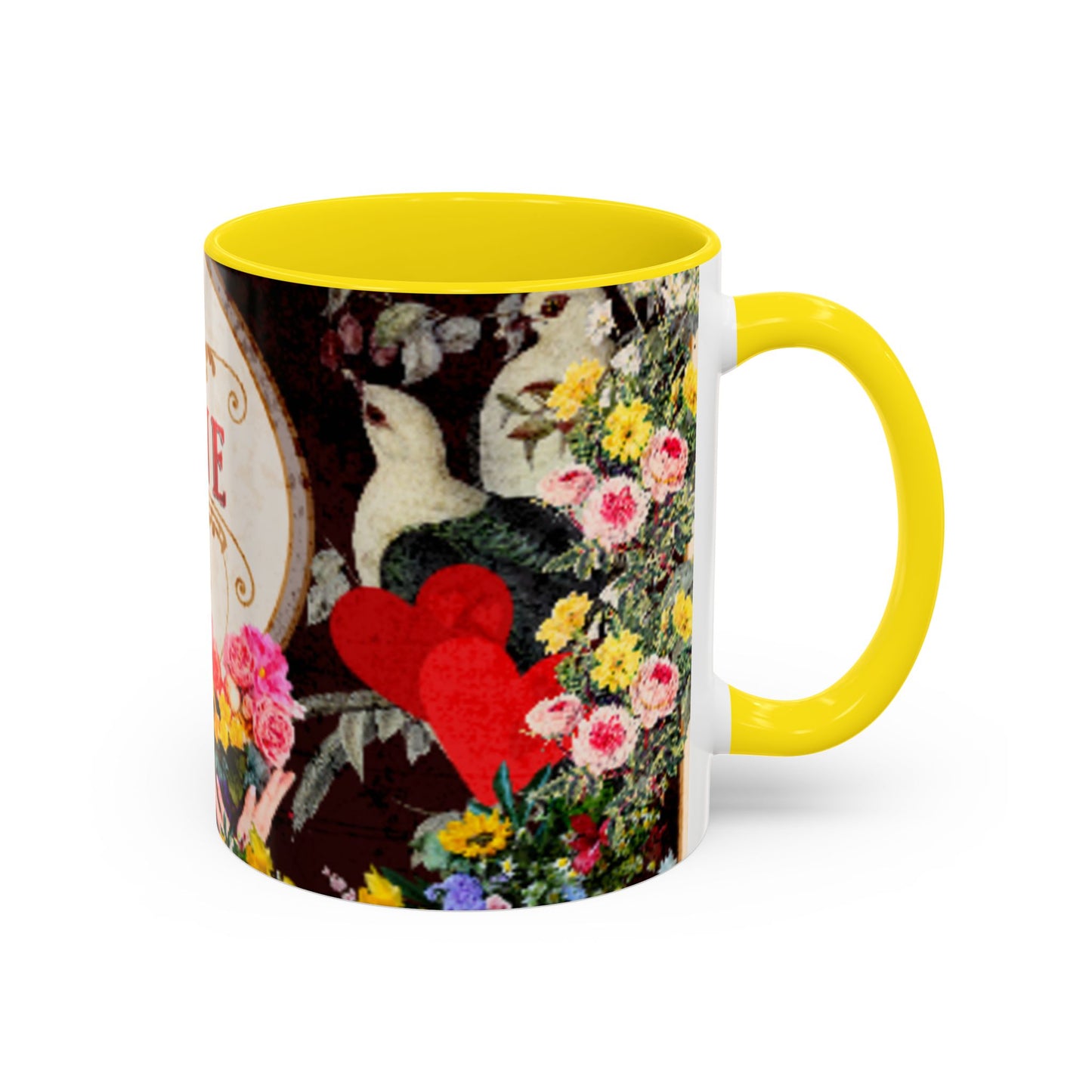 My Valentine Accent Coffee Mug 11 oz