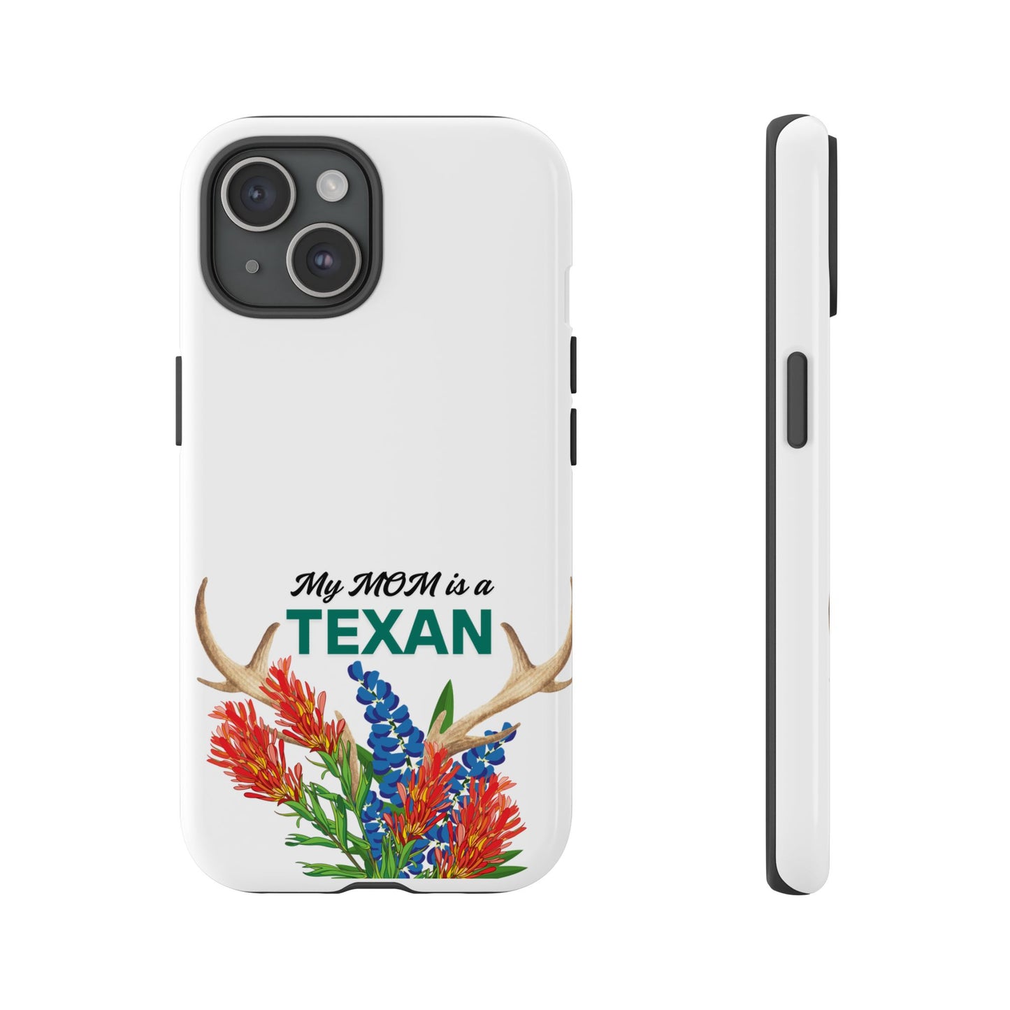 Texas MOM Phone Case - Tough & Stylish Floral Design