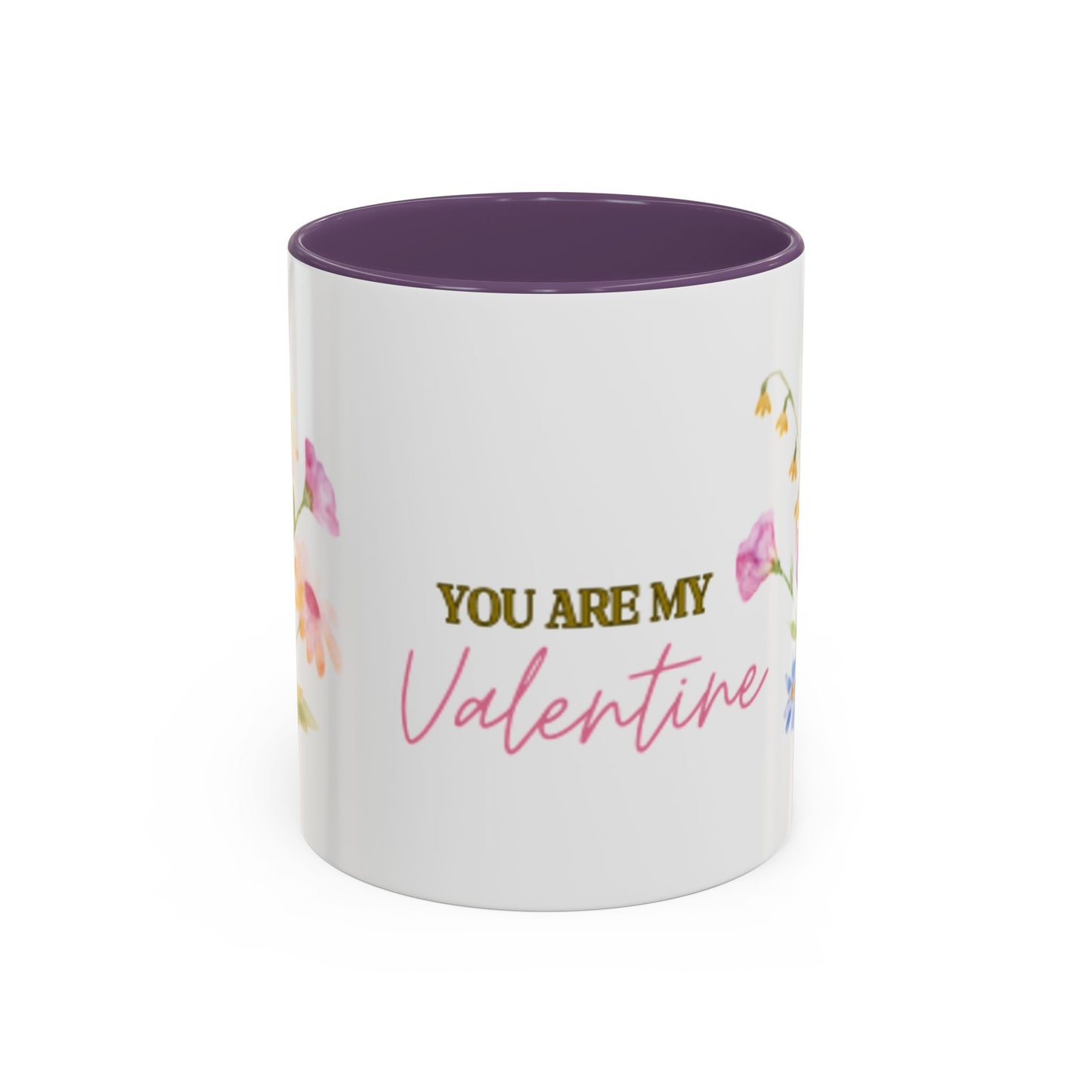 Be My Valentine Accent Coffee Mug (11, 15oz)