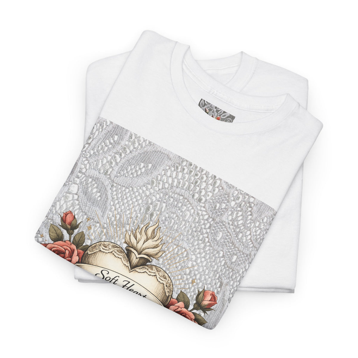 Shabby Chic Rose Floral T-Shirt