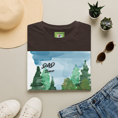Dad Time T-Shirt — Camping Forest Dad Graphic Tee