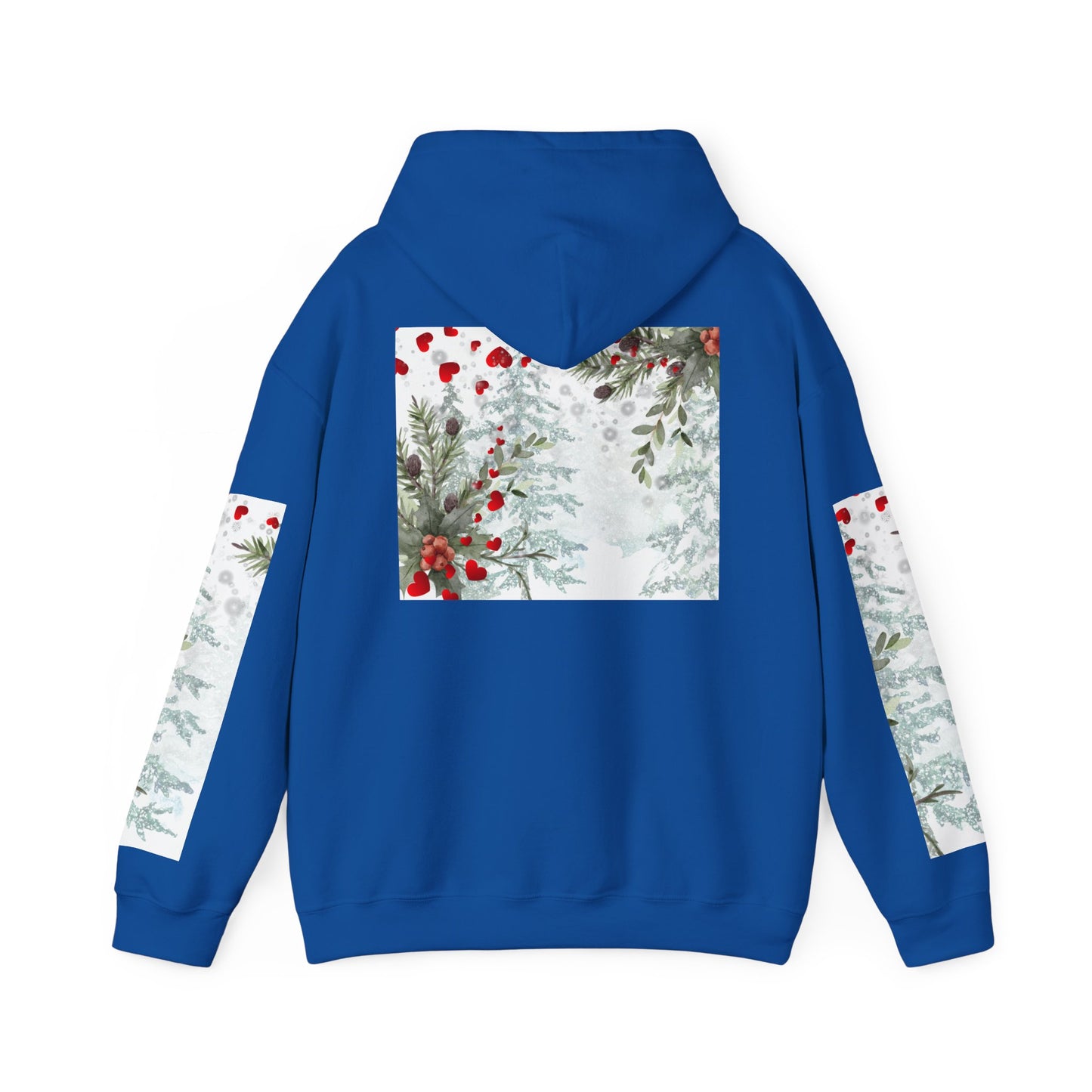 'Her Heart' Floral Winter Holiday Pullover