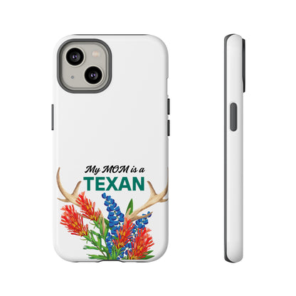 Texas MOM Phone Case - Tough & Stylish Floral Design