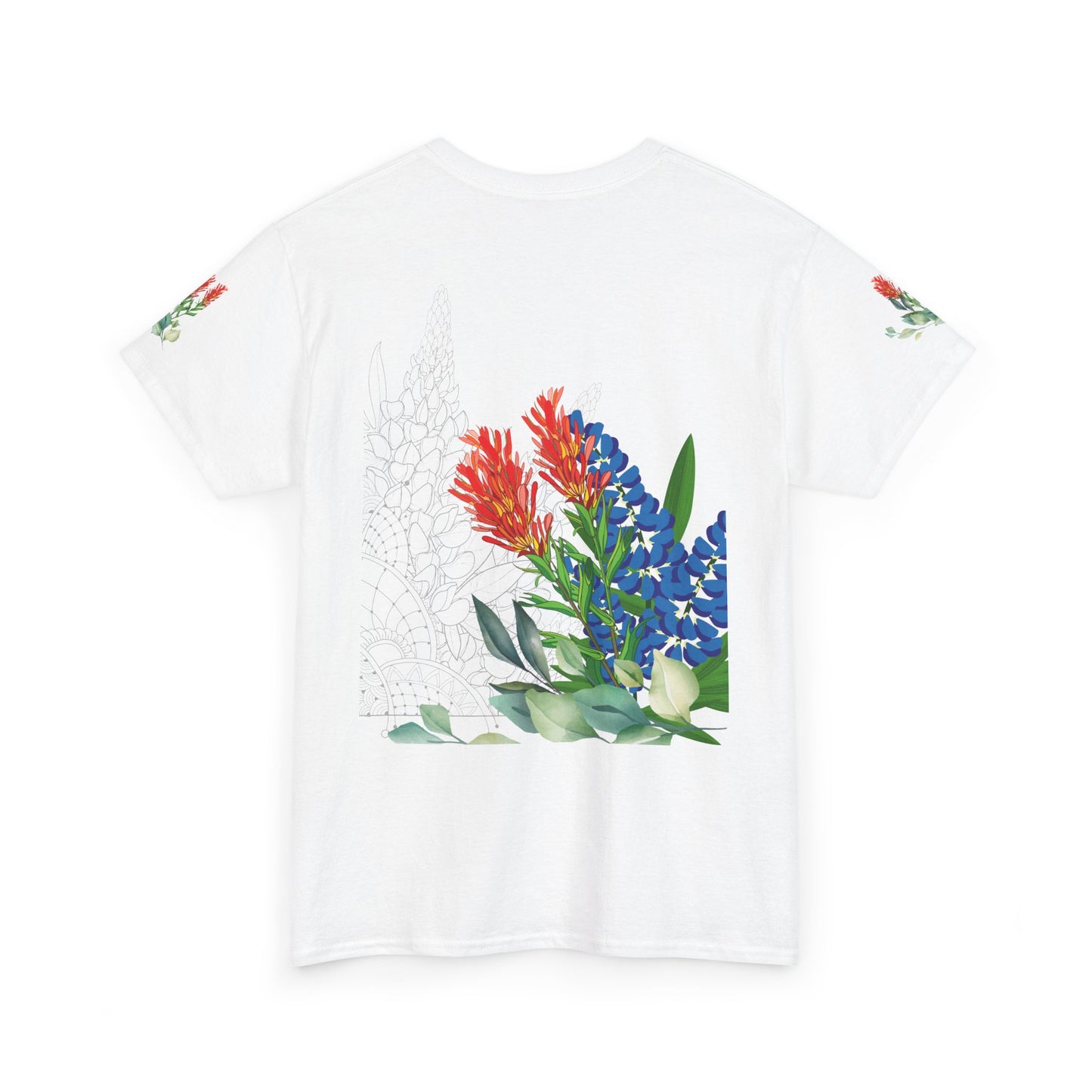 Floral Love Happens Unisex Heavy Cotton Tee