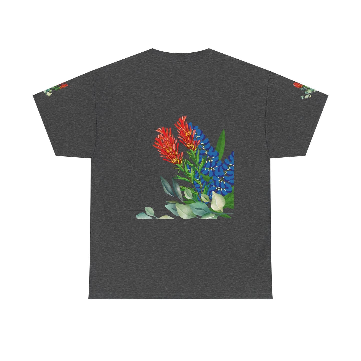 Floral Love Happens Unisex Heavy Cotton Tee
