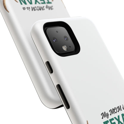Texas MOM Phone Case - Tough & Stylish Floral Design