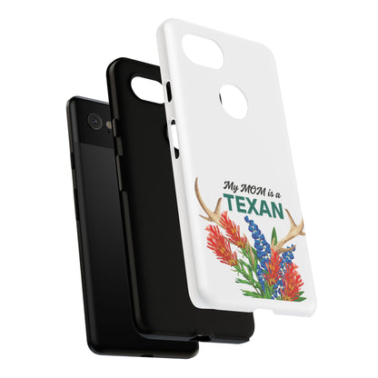 Texas MOM Phone Case - Tough & Stylish Floral Design