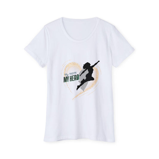Hero Heart Organic Women's T-Shirt - Celebrate the Superwoman in Your Life