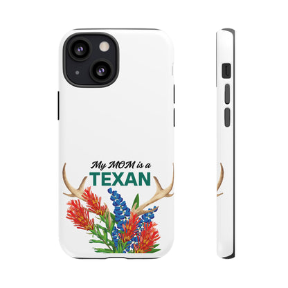 Texas MOM Phone Case - Tough & Stylish Floral Design