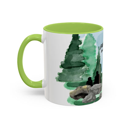 Dad Time Coffee Mug — Scenic Forest Father’s Day Accent Mug (11/15oz)