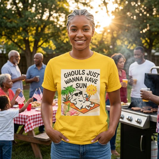 Summer-ween T-Shirt — Summer Meets Halloween Funny Tee