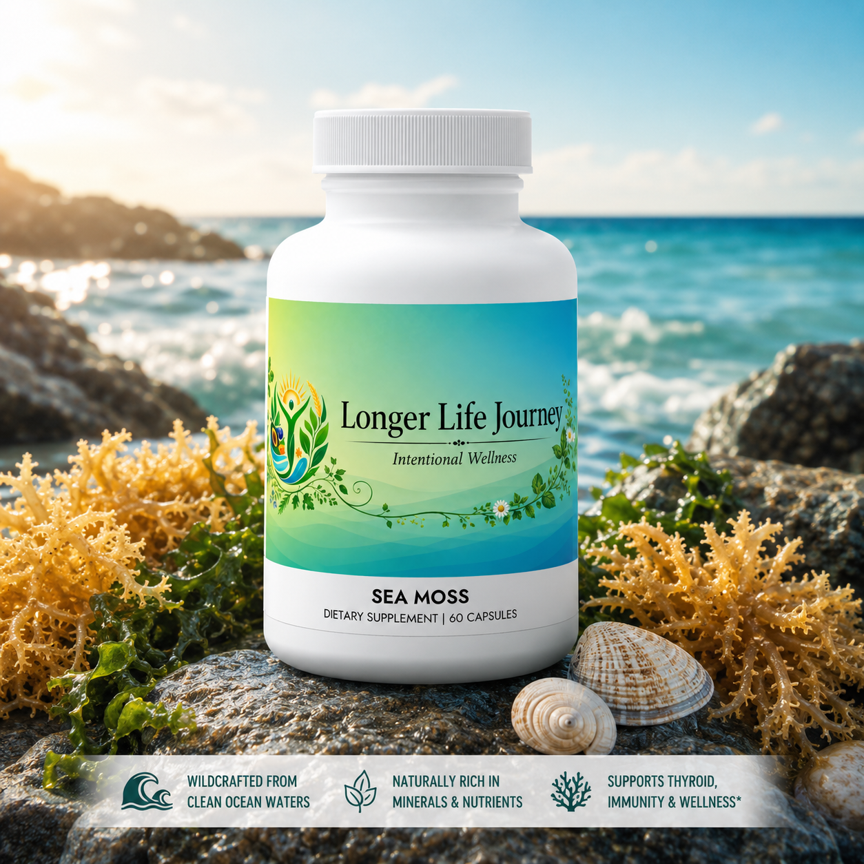 Sea Moss Supplement (60 Capsules)