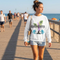 Hallowqueen Sweatshirt — Peacock Feather Witch Hat Halloween Crewneck
