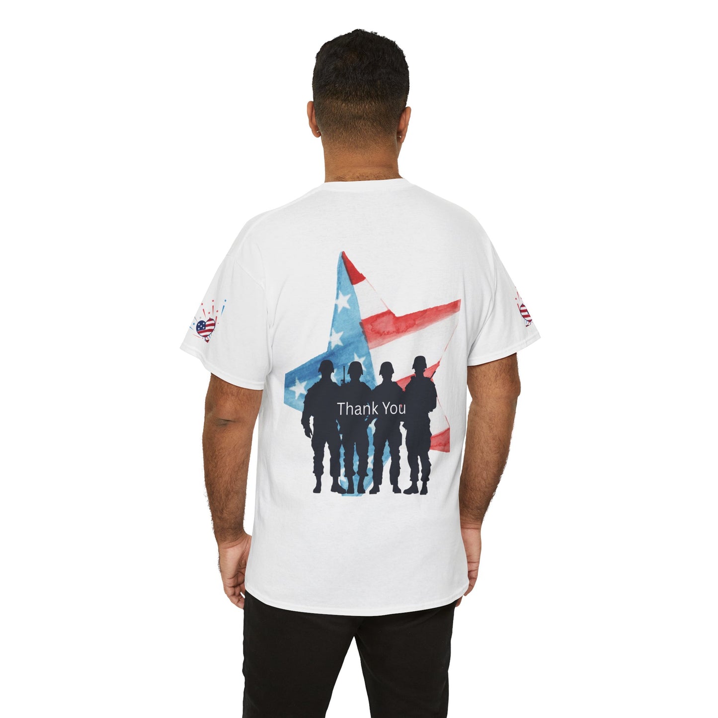 Memorial Day Tribute Tee, Unisex Cotton Shirt, Veterans Day Gift, Patriotic T-shirt, Remembrance Apparel