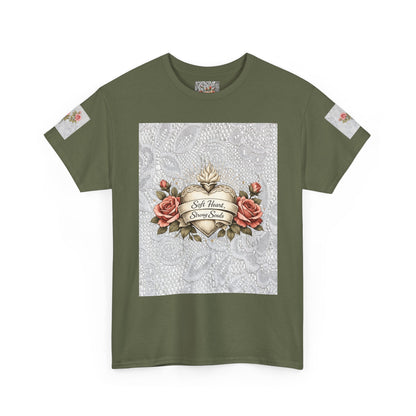 Shabby Chic Rose Floral T-Shirt