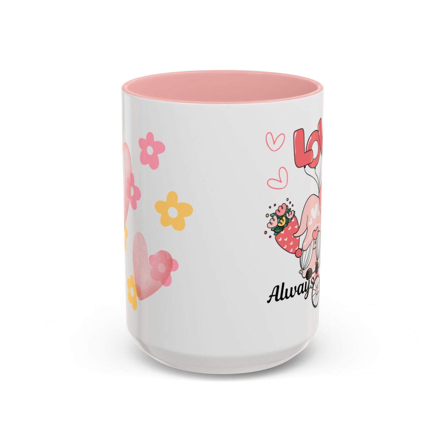 Love Always Accent Coffee Mug (11, 15oz)