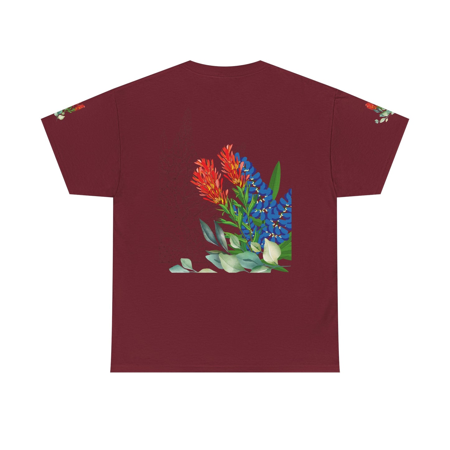 Floral Love Happens Unisex Heavy Cotton Tee