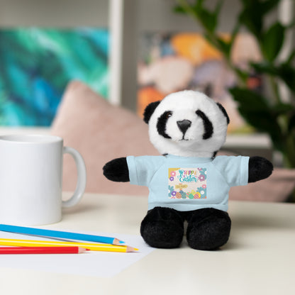 Happy Easter Stuffed Animal with T-Shirt