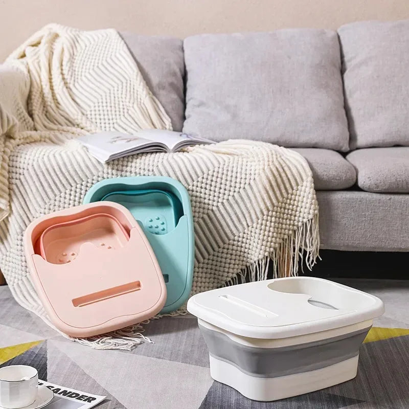 Foldable Foot Bath Tub Foot Bath Tub Can Be Foldable for Home Simple Massage Health Foot Bath Tub Portable Foot Bath Tub